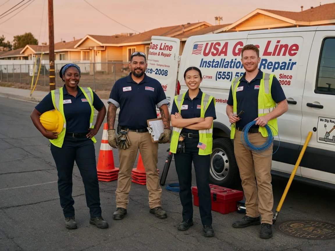 Gas Line Installation company in Pittsburg, OK